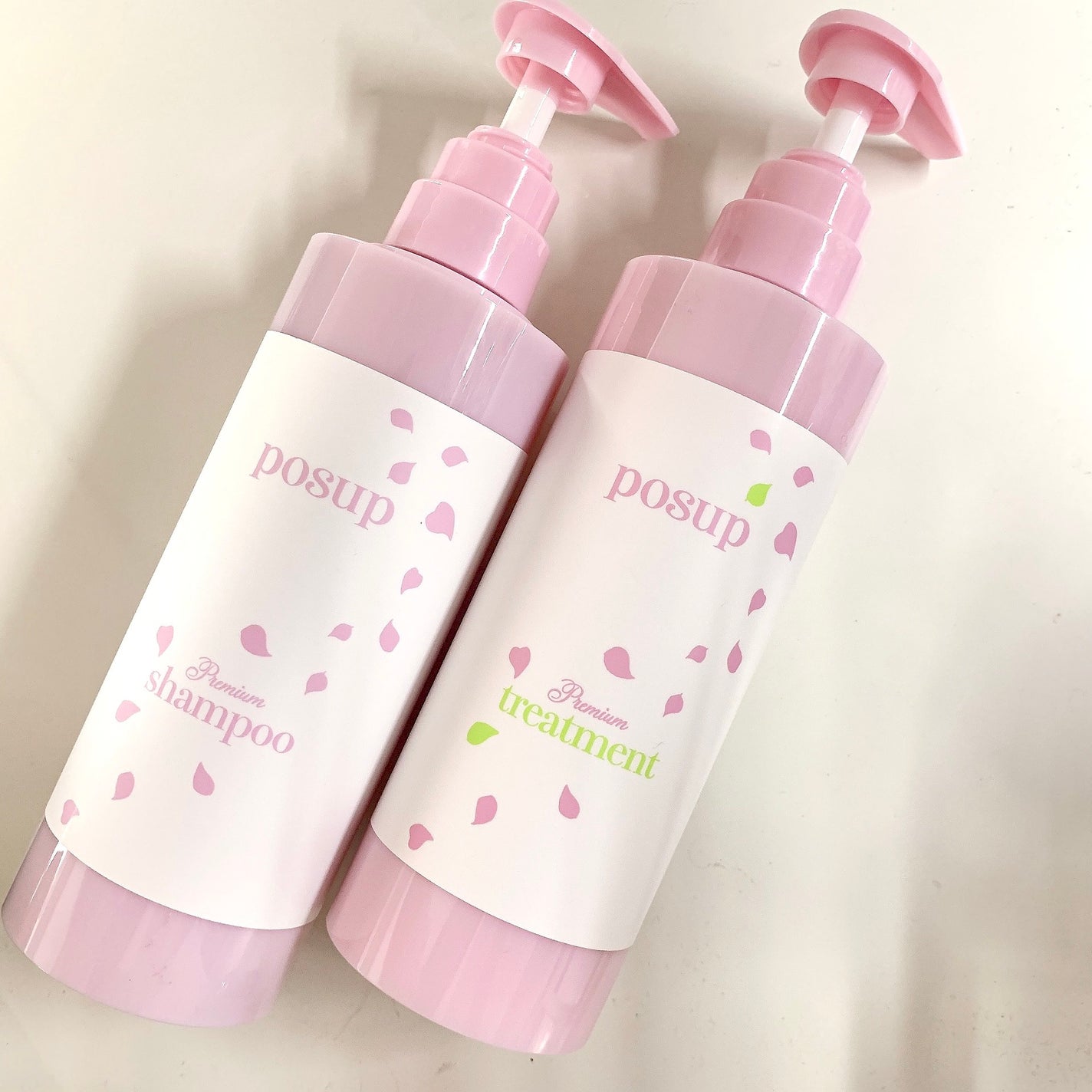 ポスプ プレミアムシャンプー/プレミアムトリートメント/posup/市販シャンプーを使ったクチコミ(1枚目)