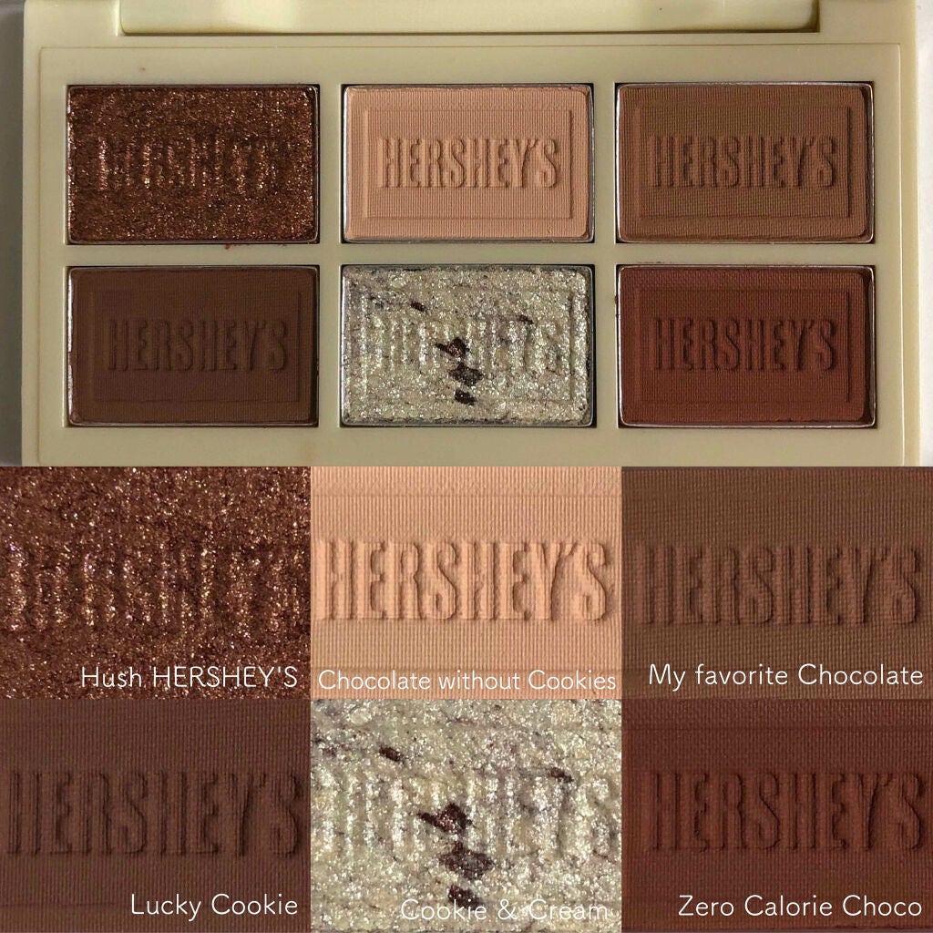 ハーシー プレイカラーアイズミニ/ETUDE/アイシャドウパレットを使ったクチコミ(4枚目)