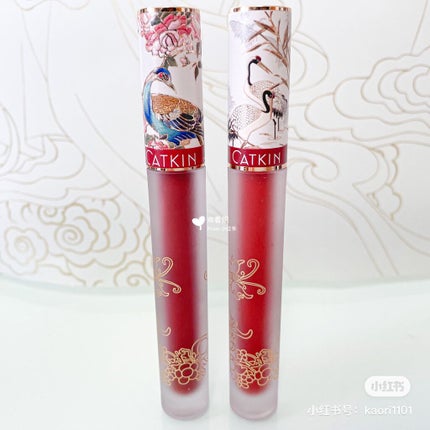 清平楽 Pretty Lightness Liquid Lipstick/CATKIN/口紅を使ったクチコミ(5枚目)