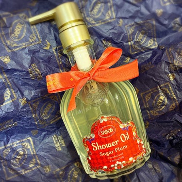 SABON シャワーオイル シュガー・プラムのクチコミ「
サボン
シャワーオイル  450mL（¥3,740税込）

\SABON 2020 HOL.....」（1枚目）