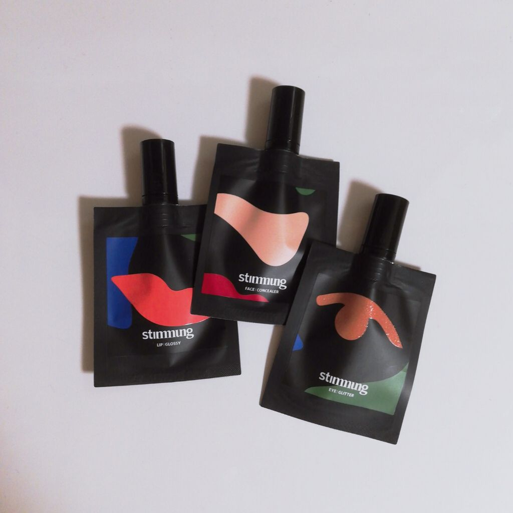 リキッド アイ グリッター/stimmung/グリッターを使ったクチコミ（1枚目）