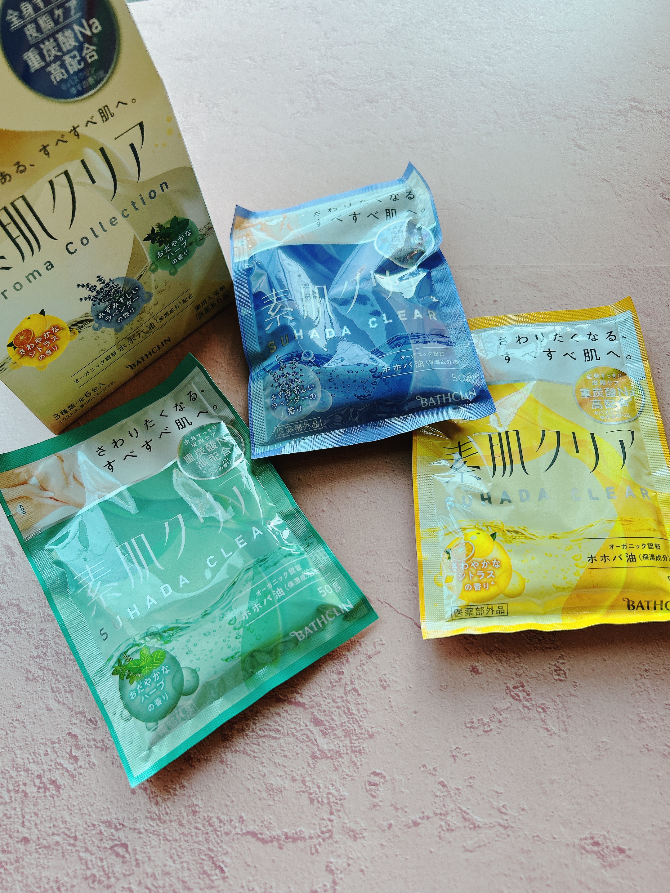 バスクリン素肌クリア/バスクリン/無機塩系入浴剤を使ったクチコミ（1枚目）