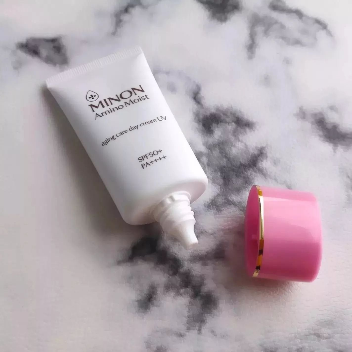 ミノン アミノモイスト エイジングケア デイクリームUV/ミノン/日焼け止めクリームを使ったクチコミ(3枚目)