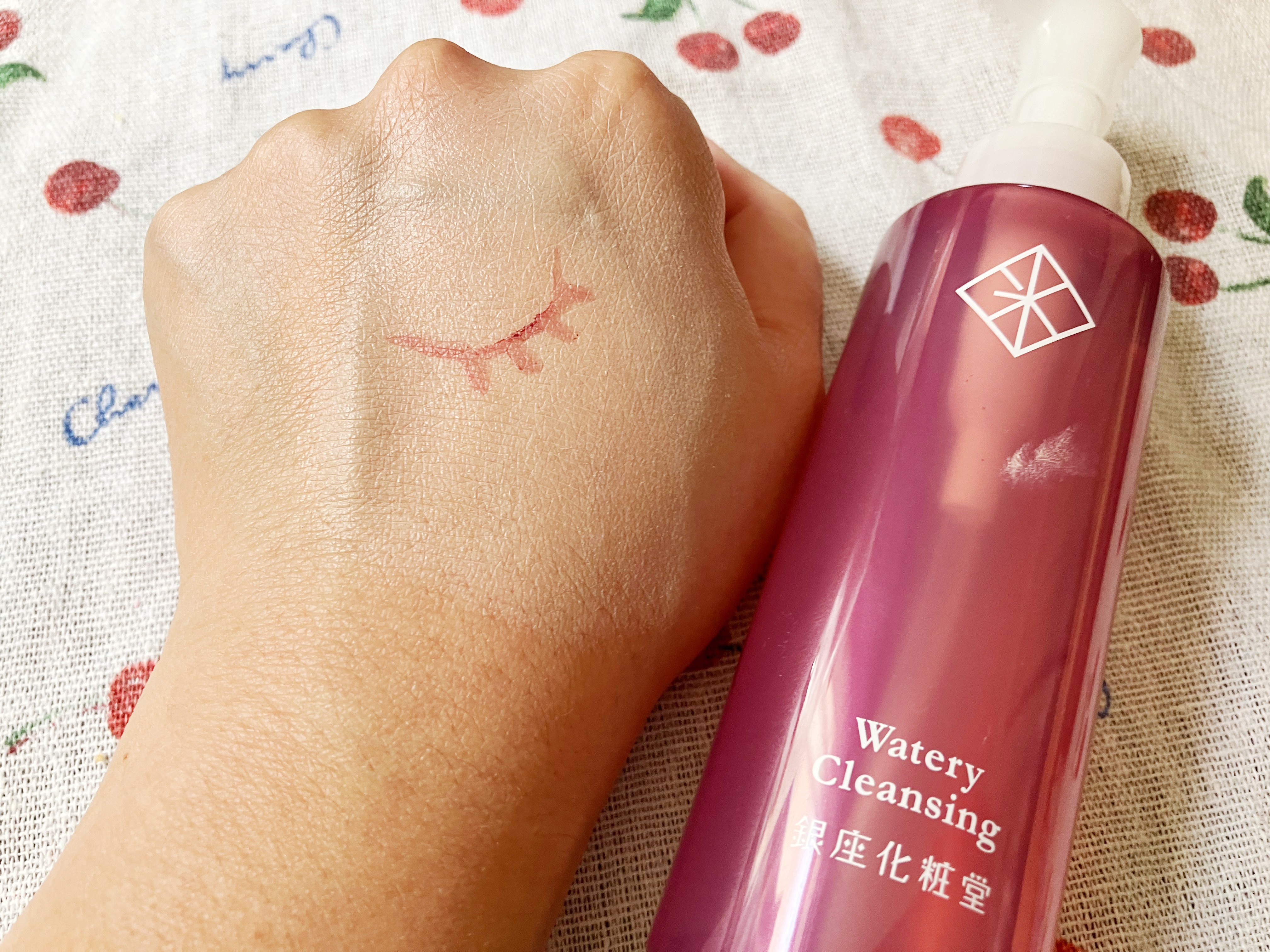 ウォータリークレンジング/銀座化粧堂/クレンジングウォーターを使ったクチコミ（2枚目）