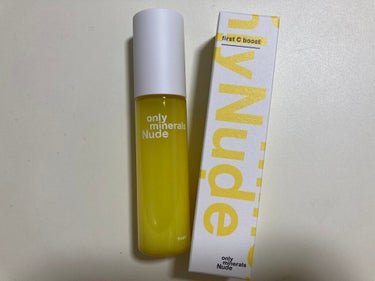 Nude ファーストCブースト/ONLY MINERALS/美容液を使ったクチコミ（3枚目）