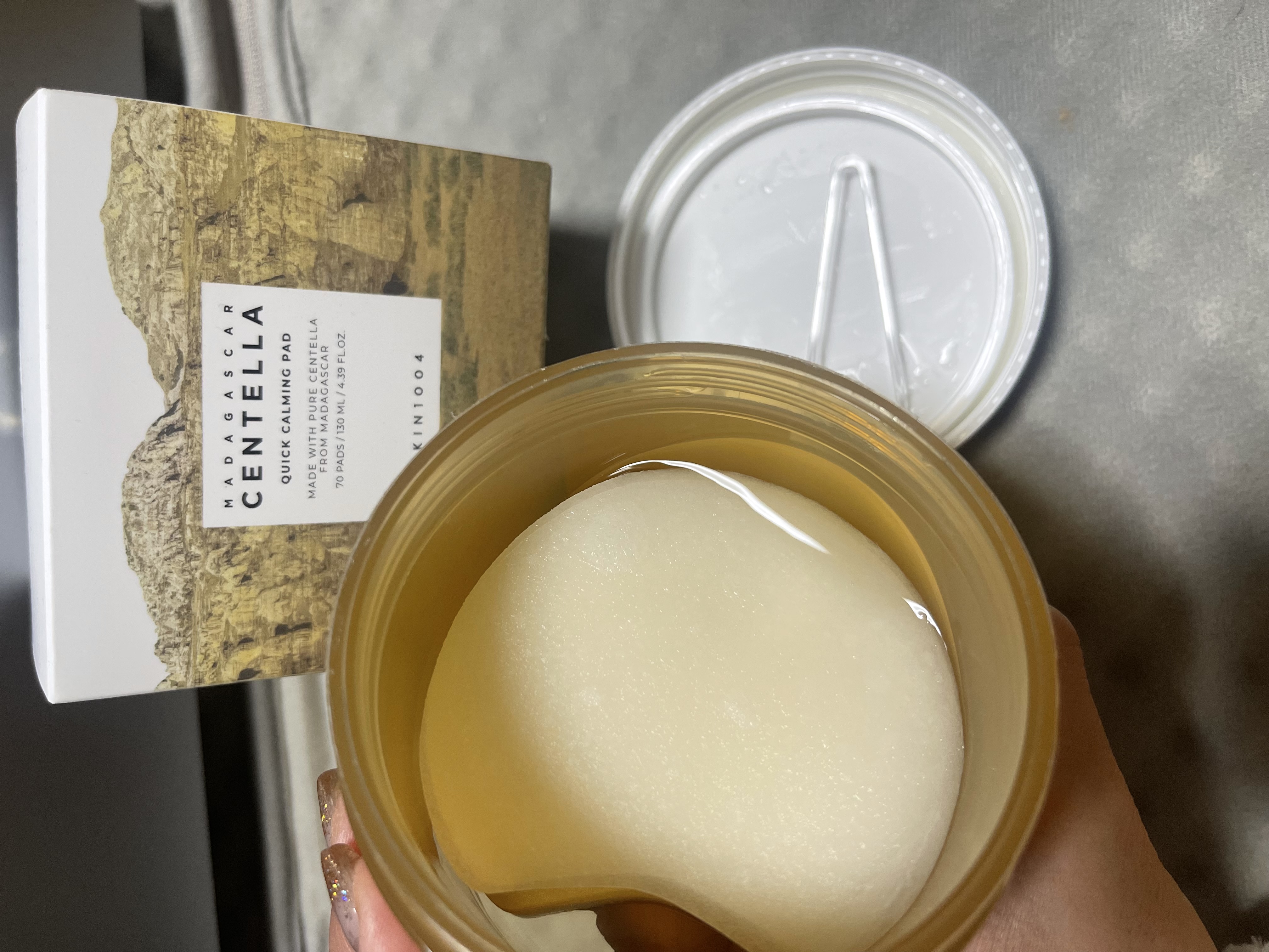 センテラ クイックカーミングパッド/SKIN1004/トナーパッドを使ったクチコミ（2枚目）