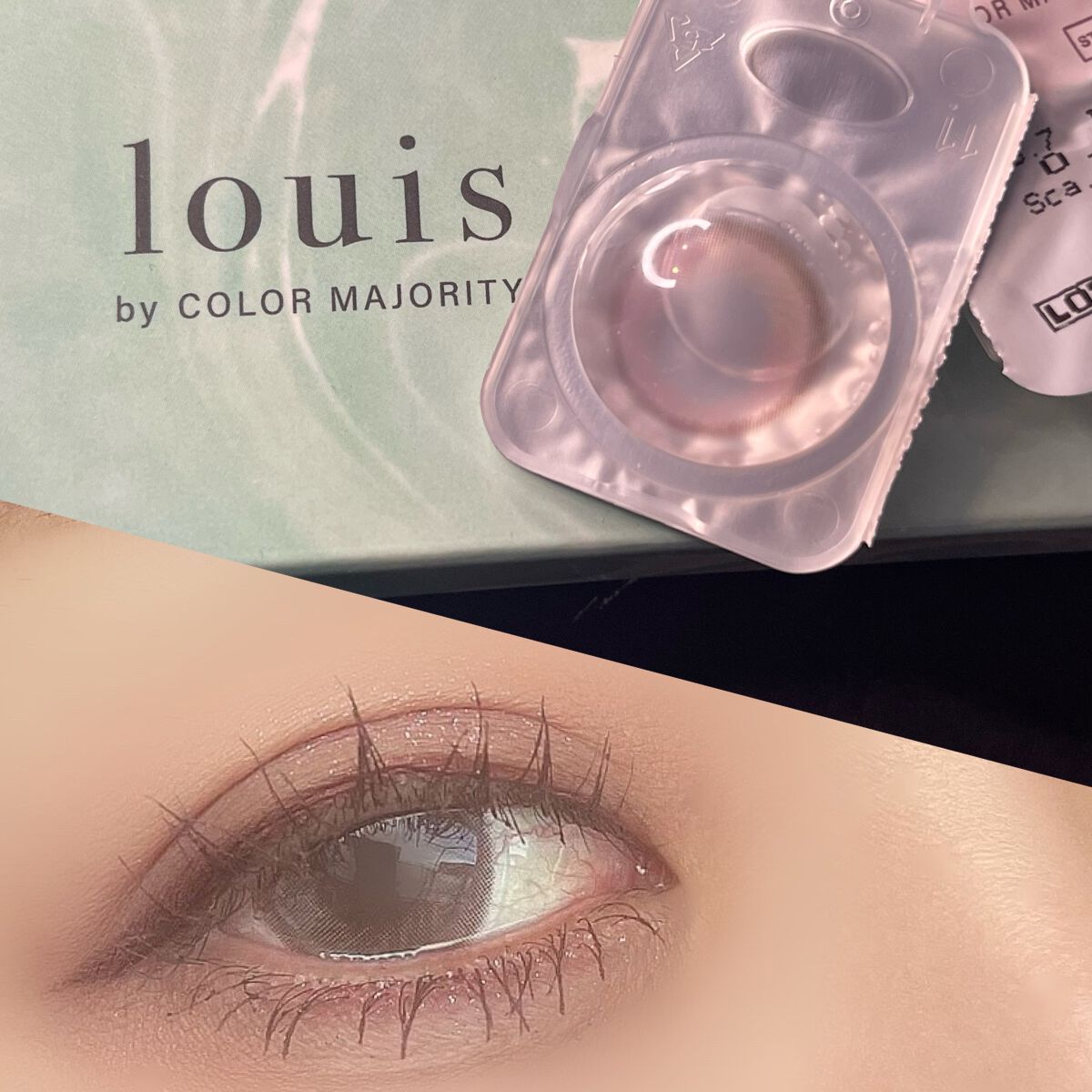 ルイ バイ カラーマジョリティー /louis by COLOR MAJORITY/カラーコンタクトレンズを使ったクチコミ(7枚目)