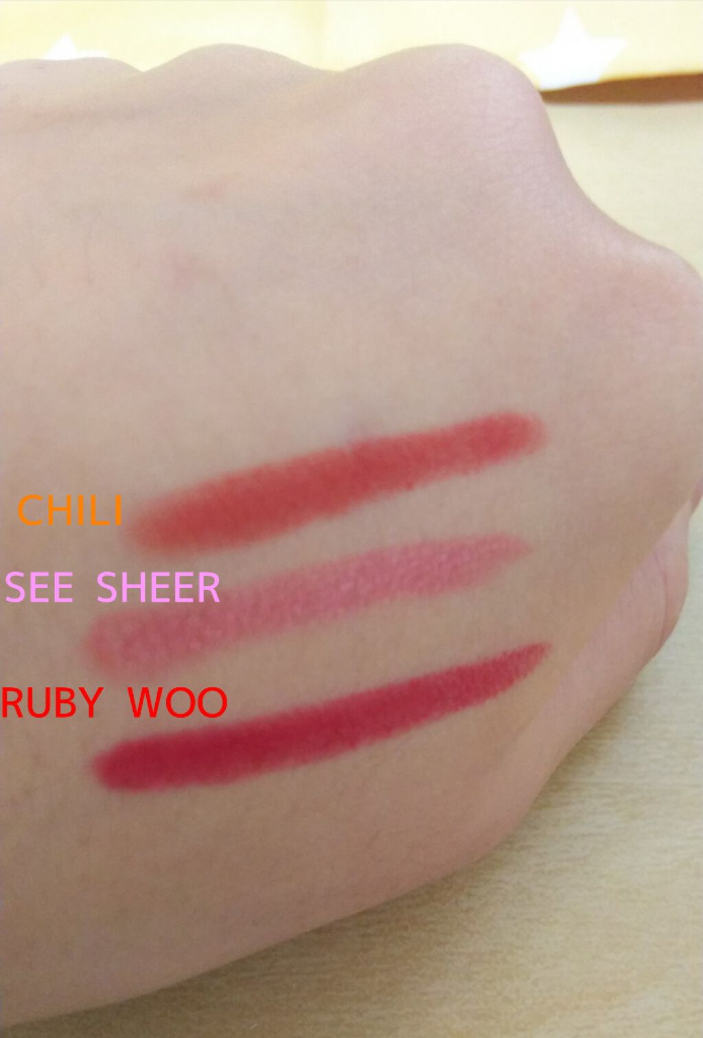 リップスティック/M・A・C/口紅を使ったクチコミ(3枚目)