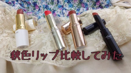 ラスティンググロスリップ/CEZANNE/口紅を使ったクチコミ(1枚目)