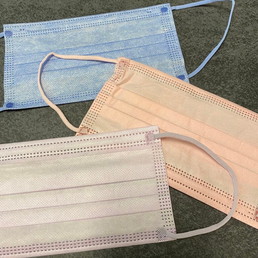 三層構造 ブルベマスク/万方商事株式会社/マスクを使ったクチコミ(4枚目)