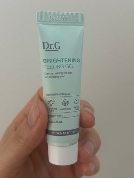 ブライトニングピーリングジェル/Dr.G/ピーリングを使ったクチコミ(1枚目)