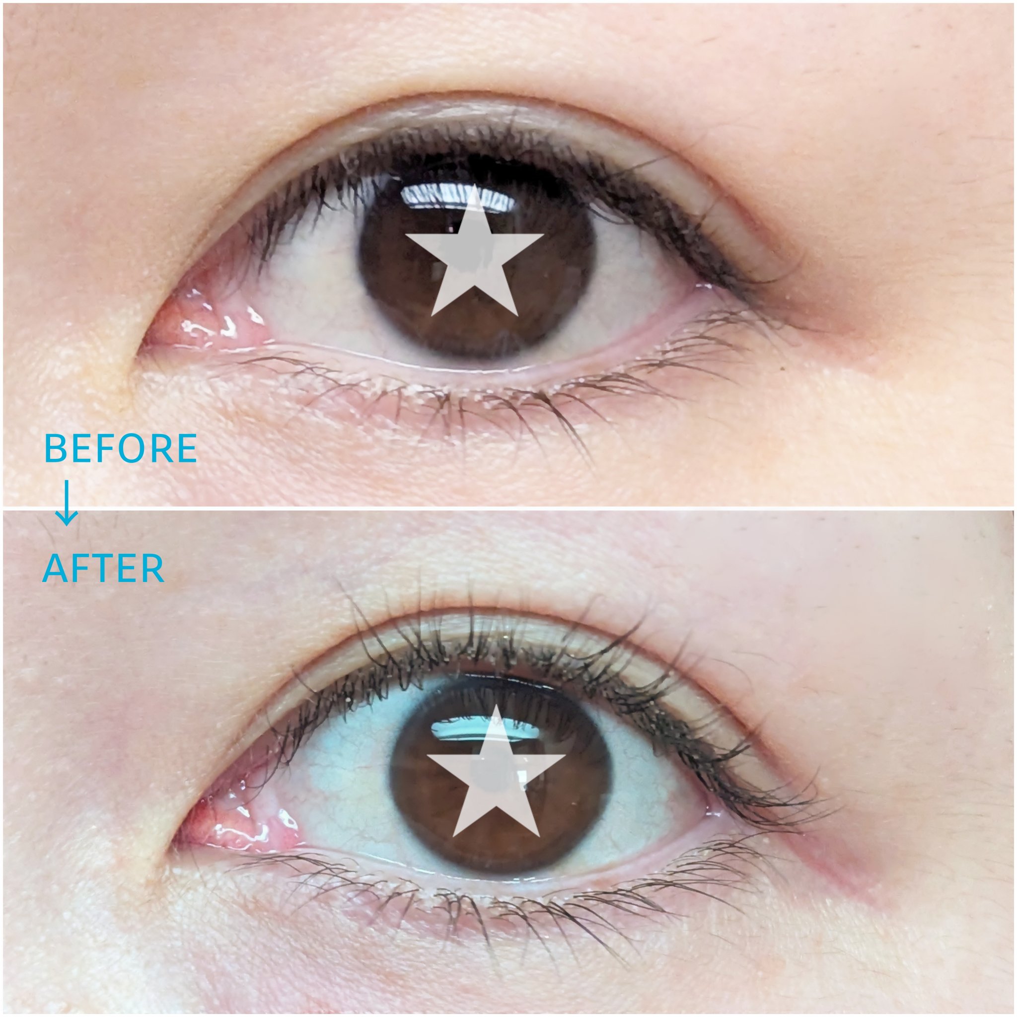 まつ毛パーマ液　パウチタイプ（10セット）/アルファP/つけまつげを使ったクチコミ（3枚目）