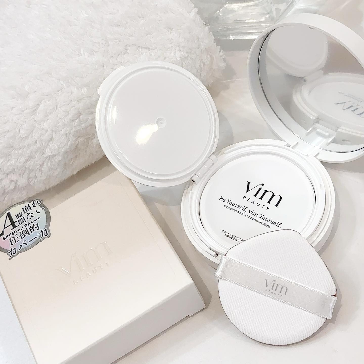 エフェクト ライク フィニッシュ クッション ファンデーション 18 ecru/vim BEAUTY/クッションファンデーションを使ったクチコミ（2枚目）