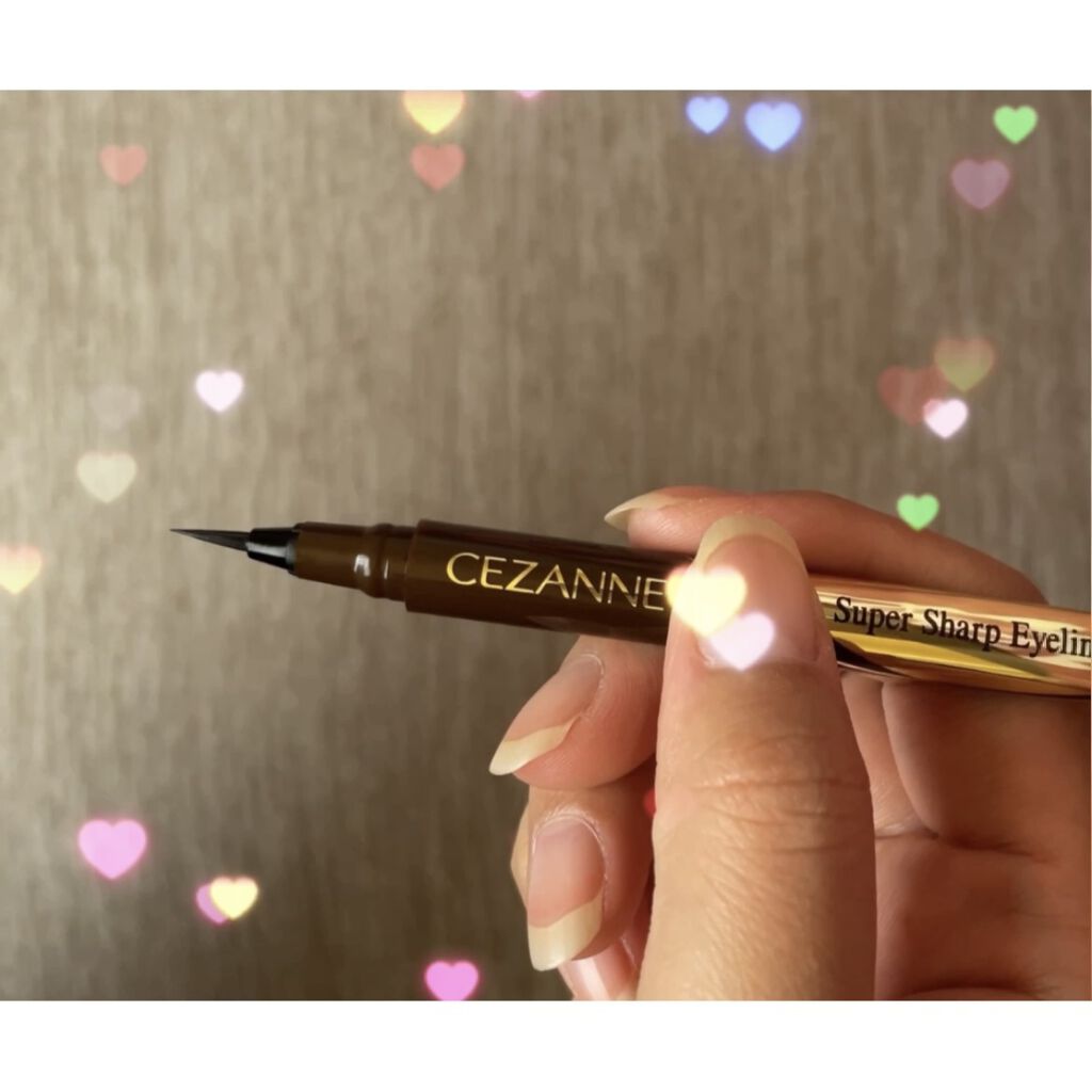 極細アイライナーEX/CEZANNE/リキッドアイライナーを使ったクチコミ（3枚目）