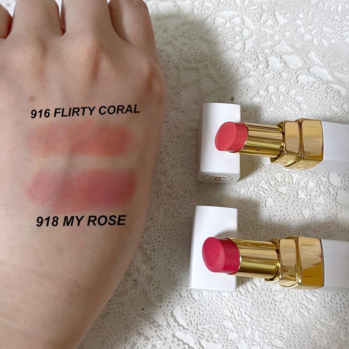 ゆき on LIPS 「可愛いココボームちゃん初購入😍サマーの私、916のコーラルに惹..」(4枚目)