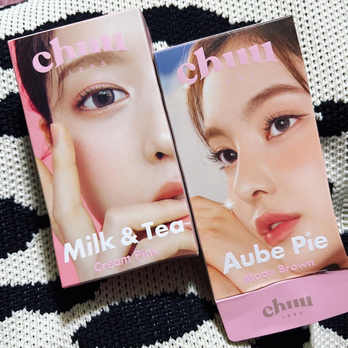 chuuLENS Milk&Tea 1day/chuu LENS/ワンデー（１DAY）カラコンを使ったクチコミ（1枚目）