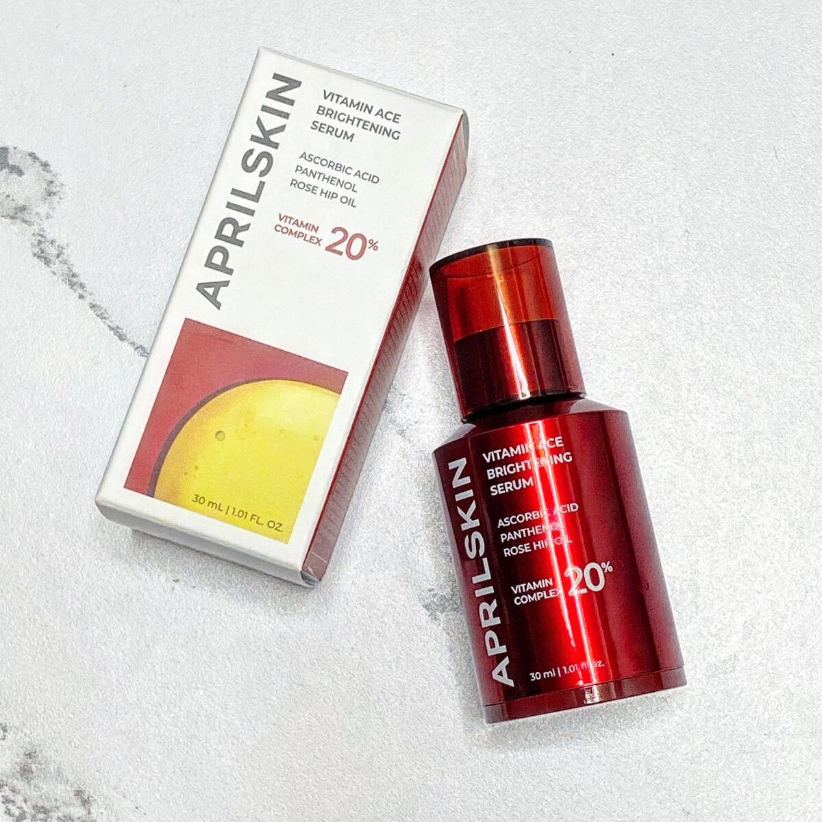 ビタミンACEセラム/APRILSKIN/美容液を使ったクチコミ（1枚目）