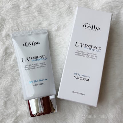 ダルバ ウォータフル エッセンス サンクリーム/ダルバ/日焼け止めクリームを使ったクチコミ(1枚目)
