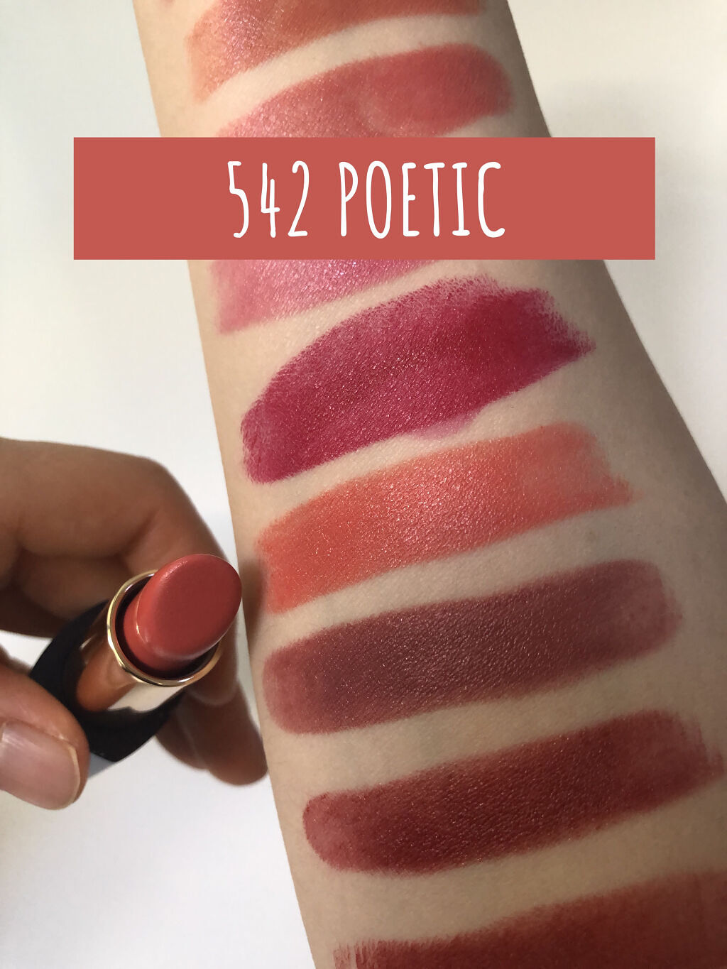 ピュア カラー エンヴィ リップスティック 541 L.A. ノワール/ESTEE LAUDER/口紅を使ったクチコミ（2枚目）