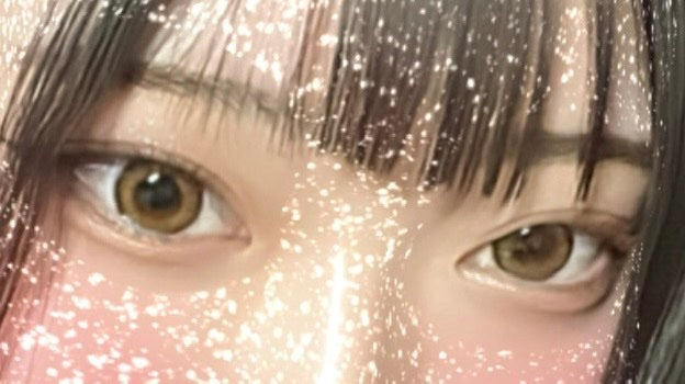 ミッシュ ブルーミン ワンデー (クォーターヴェール シリーズ/イノセント シリーズ)/ミッシュブルーミン/ワンデー(1DAY)カラコンを使ったクチコミ(2枚目)