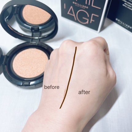 クリエイターズ ロングウェア UV クッション/ブリリアージュ/クッションファンデーションを使ったクチコミ(4枚目)