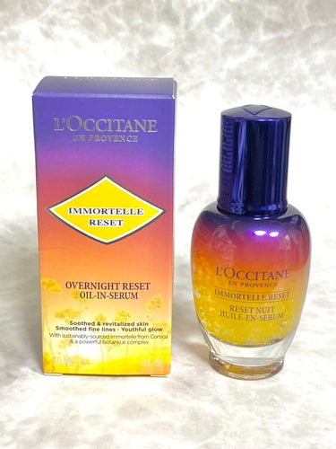 イモーテル オーバーナイトリセットセラム/L'OCCITANE/美容液を使ったクチコミ（1枚目）