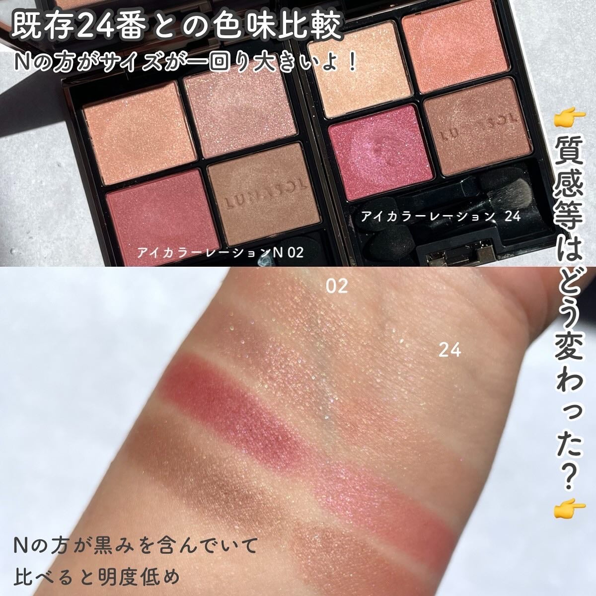 ルナソル アイカラーレーションN/LUNASOL/アイシャドウパレットを使ったクチコミ(7枚目)