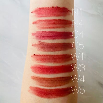 カスタマイズエアリーリップマッド/INTO U/口紅を使ったクチコミ(2枚目)