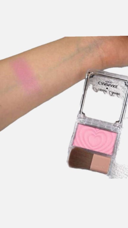 パウダーチークス/キャンメイク/パウダーチークを使ったクチコミ(1枚目)