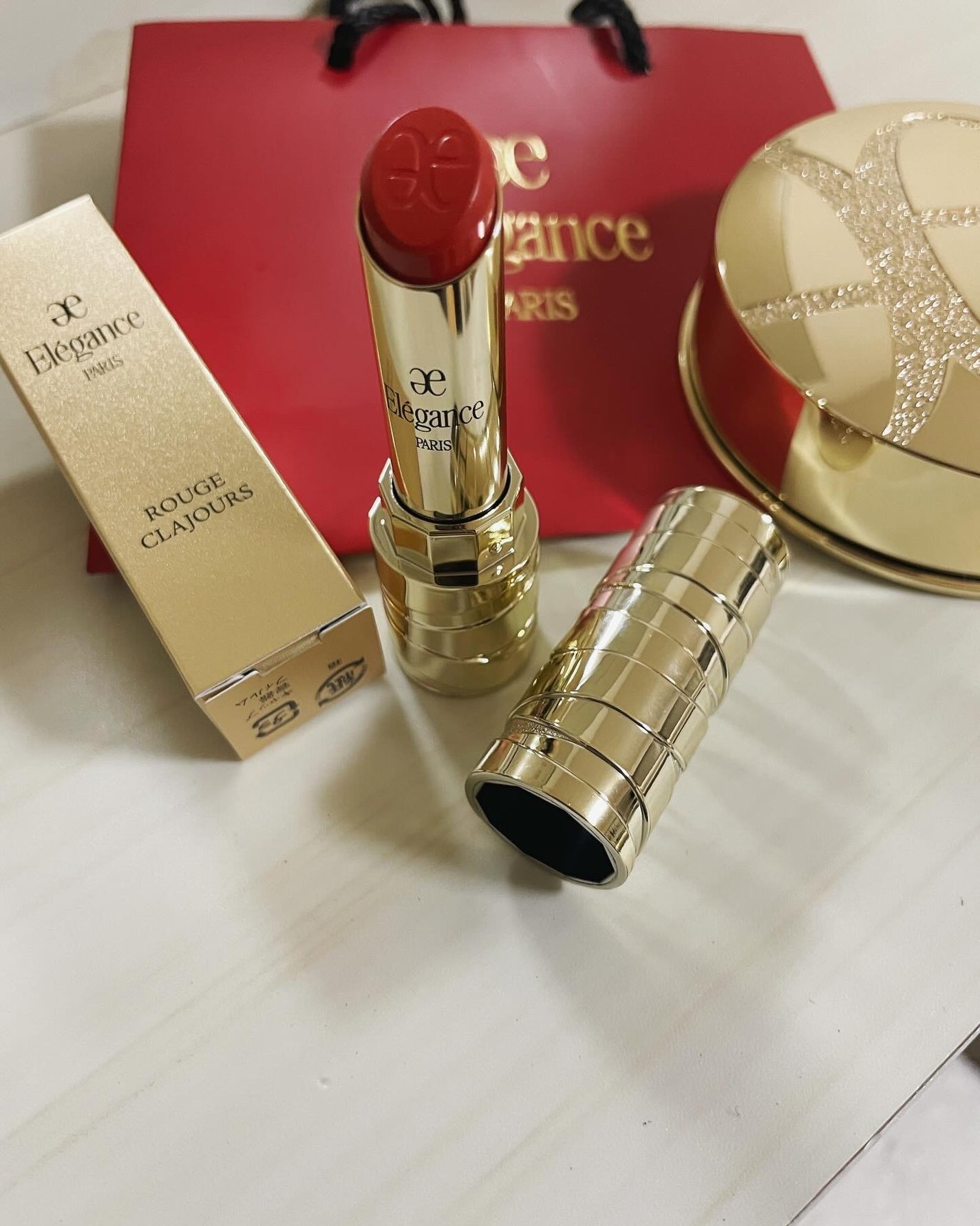 ルージュ クラジュール/Elégance/口紅を使ったクチコミ(1枚目)