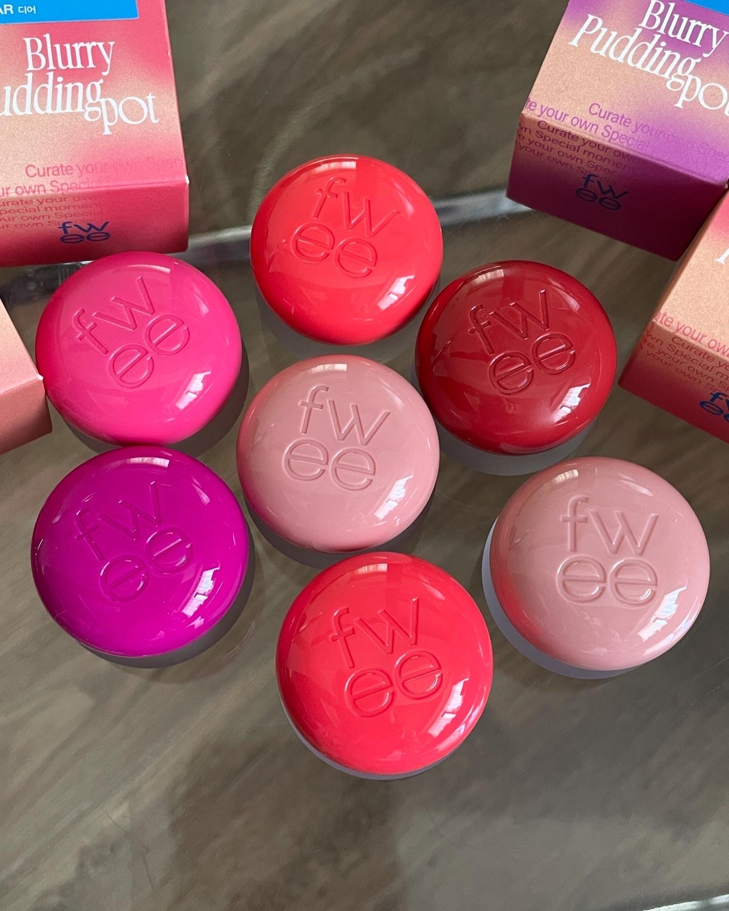 リップアンドチーク ブラーリープリンポット/fwee/口紅を使ったクチコミ(1枚目)