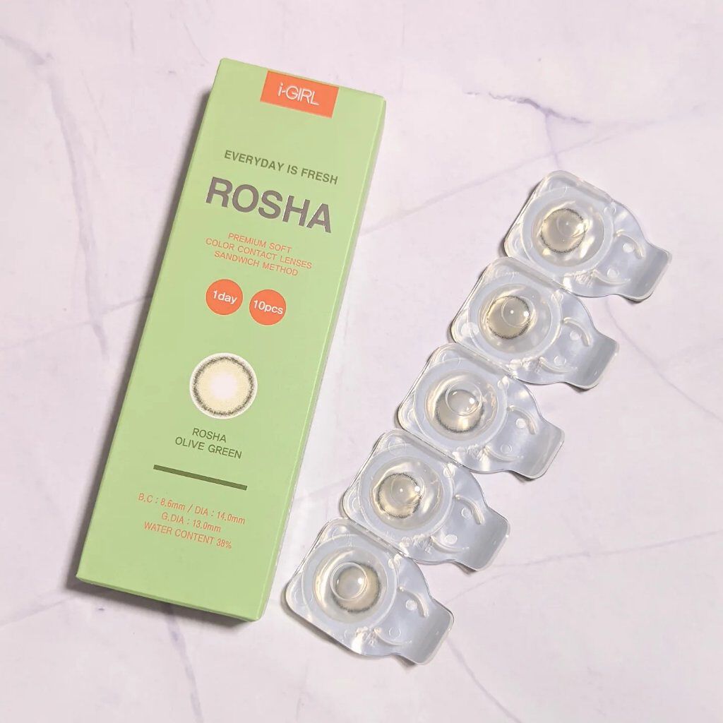 ROSHA/蜜のレンズ/カラーコンタクトレンズを使ったクチコミ（3枚目）