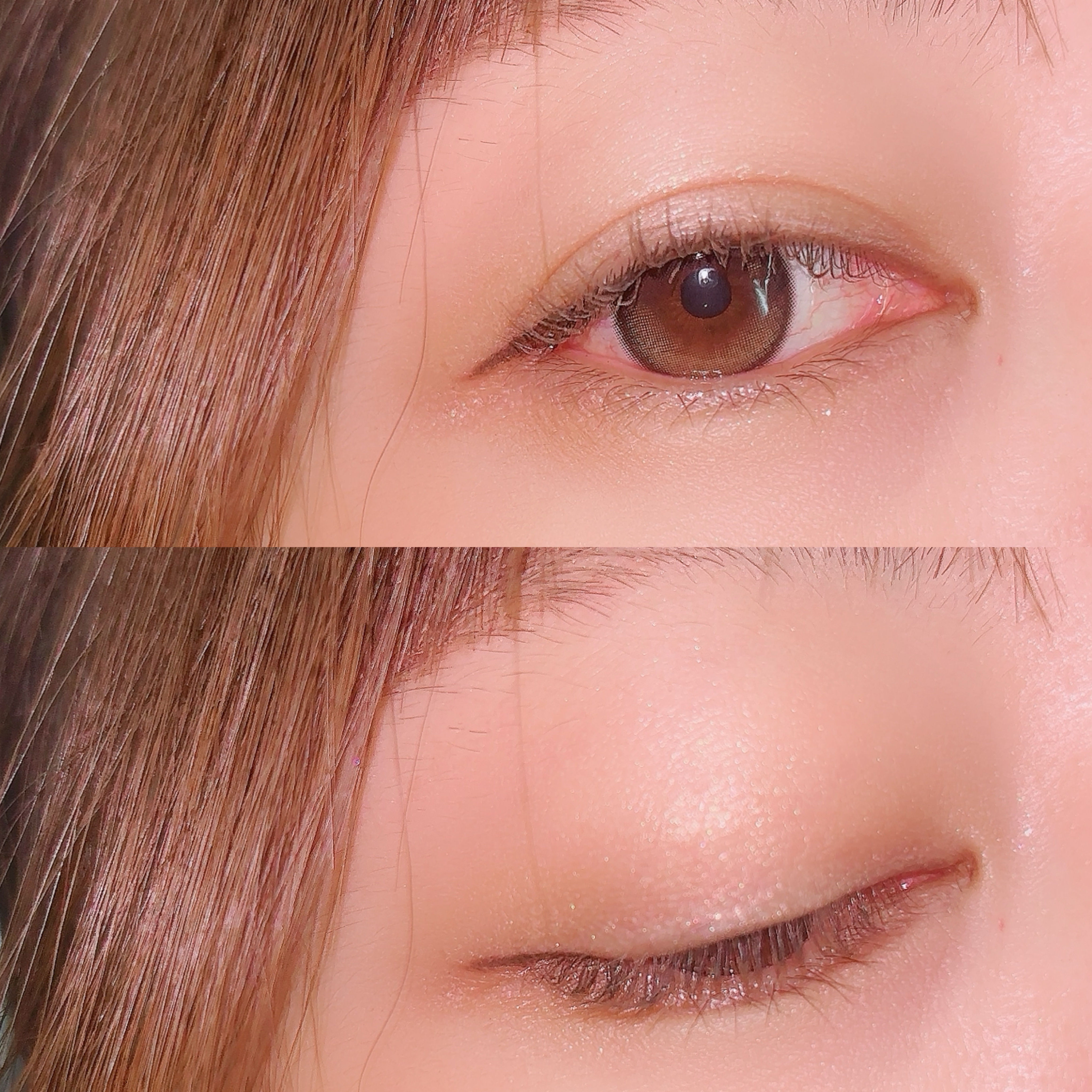 ドラマティックアイカラー (パウダー)/(クリーム)/マキアージュ/アイシャドウパレットを使ったクチコミ（3枚目）