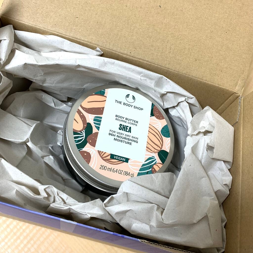 ボディバター シア/THE BODY SHOP/ボディクリームを使ったクチコミ(2枚目)