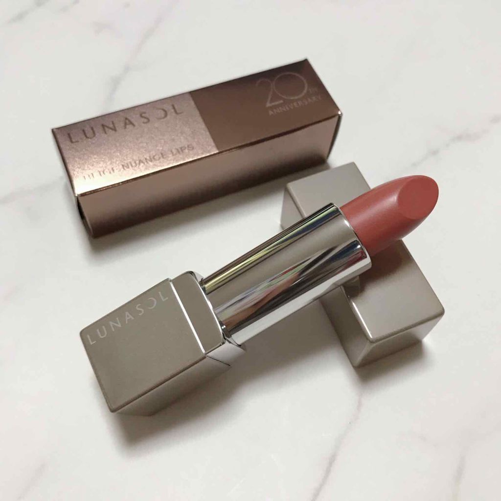 ベージュニュアンスリップス/LUNASOL/口紅を使ったクチコミ(1枚目)