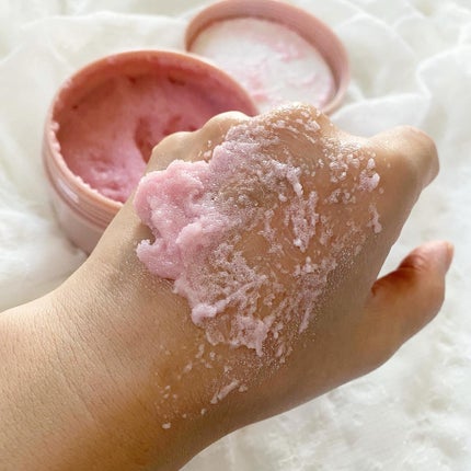 Q+Me スウィート ボム タラソ スクラブ/AGARISM/バスト・ヒップケアを使ったクチコミ(3枚目)