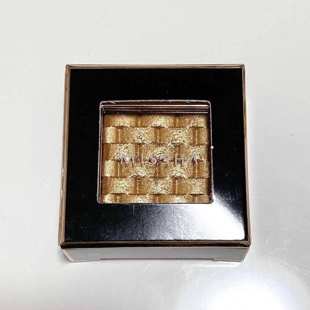 モダンアイシャドウ イタルプリズム/MISSHA/単色アイシャドウを使ったクチコミ（3枚目）