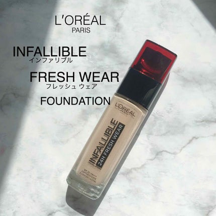 インファリブル フレッシュウェア ファンデーション/ロレアル パリ/リキッドファンデーションを使ったクチコミ(1枚目)