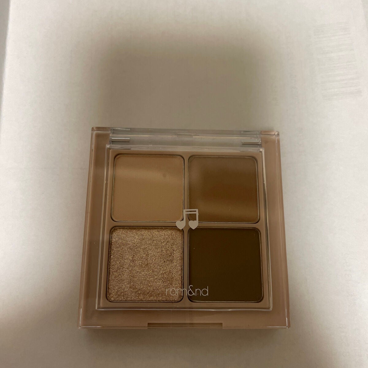 ベターザンアイズ ミュージックシリーズ/rom&nd/アイシャドウパレットを使ったクチコミ(1枚目)