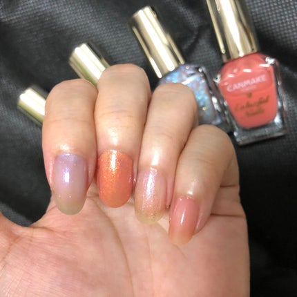 カラフルネイルズ/キャンメイク/マニキュアを使ったクチコミ(3枚目)
