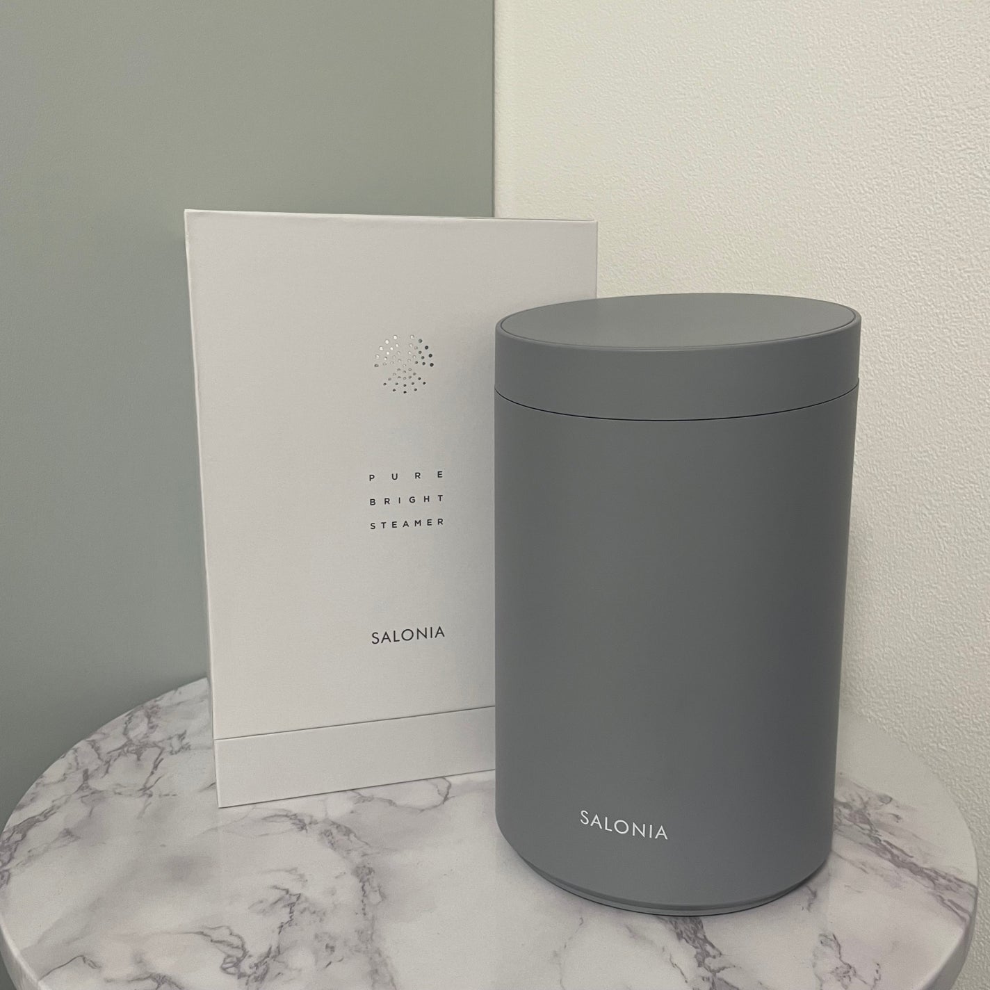 ピュアブライトスチーマー/SALONIA/美顔器・マッサージを使ったクチコミ(1枚目)