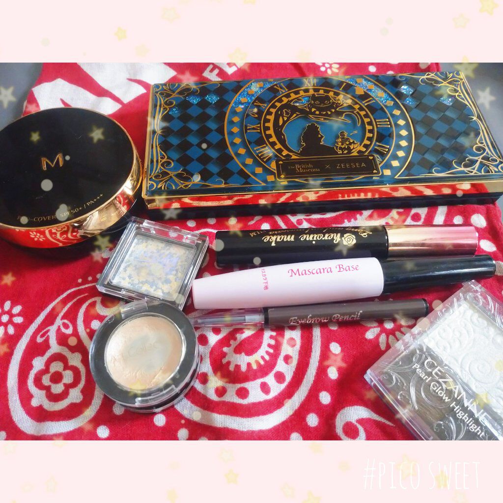 アリスドリームランドシリーズ 12色アイシャドウパレット（ZEESEA×大英博物館）/ZEESEA/アイシャドウパレットを使ったクチコミ（1枚目）