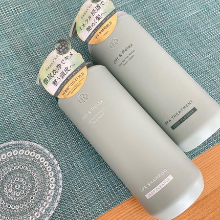 スパ・シャンプー/ヘアトリートメント ディープクレンズ/Off&Relax/市販シャンプーを使ったクチコミ(1枚目)