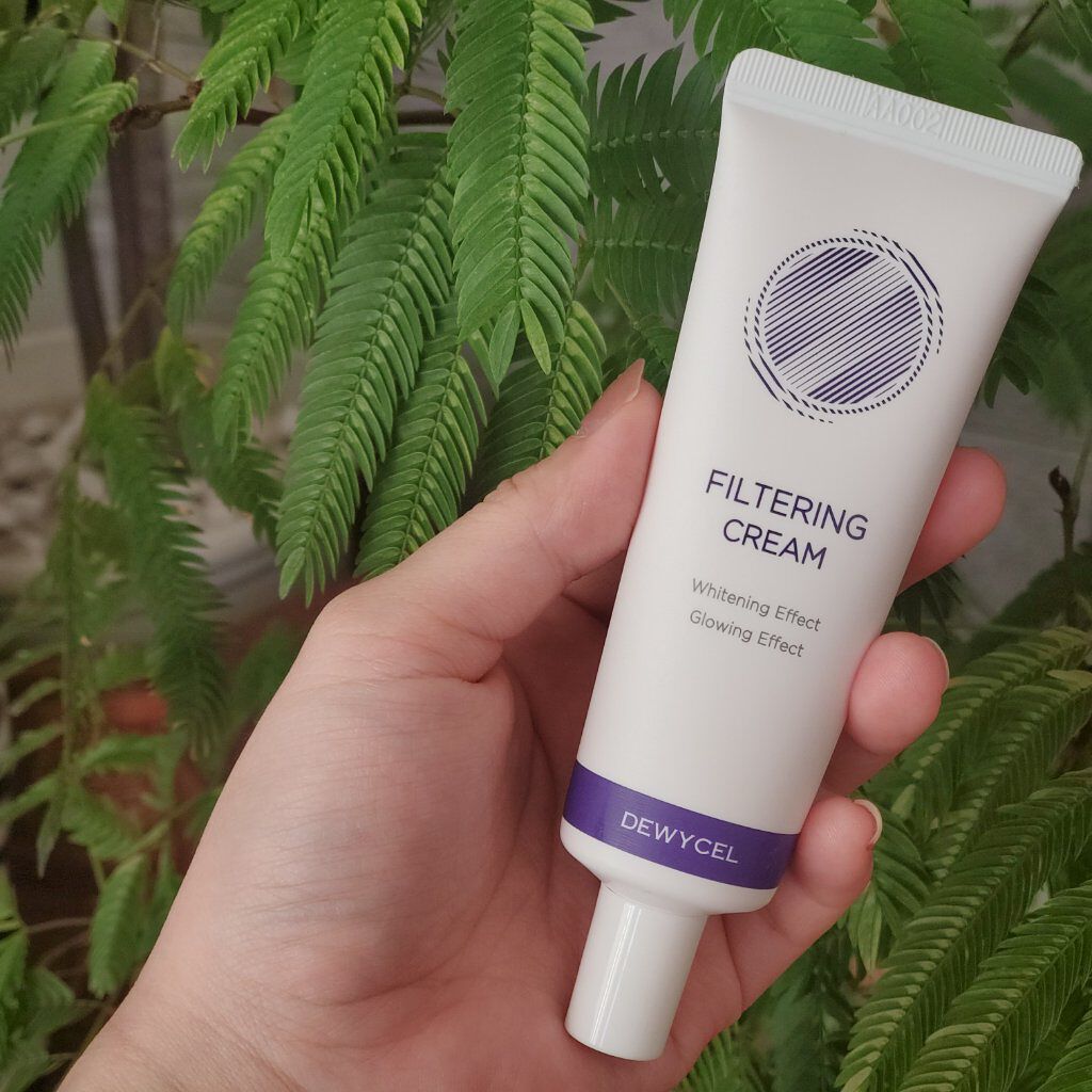 フィルタリングクリーム/DEWYCEL/日焼け止めクリームを使ったクチコミ（1枚目）