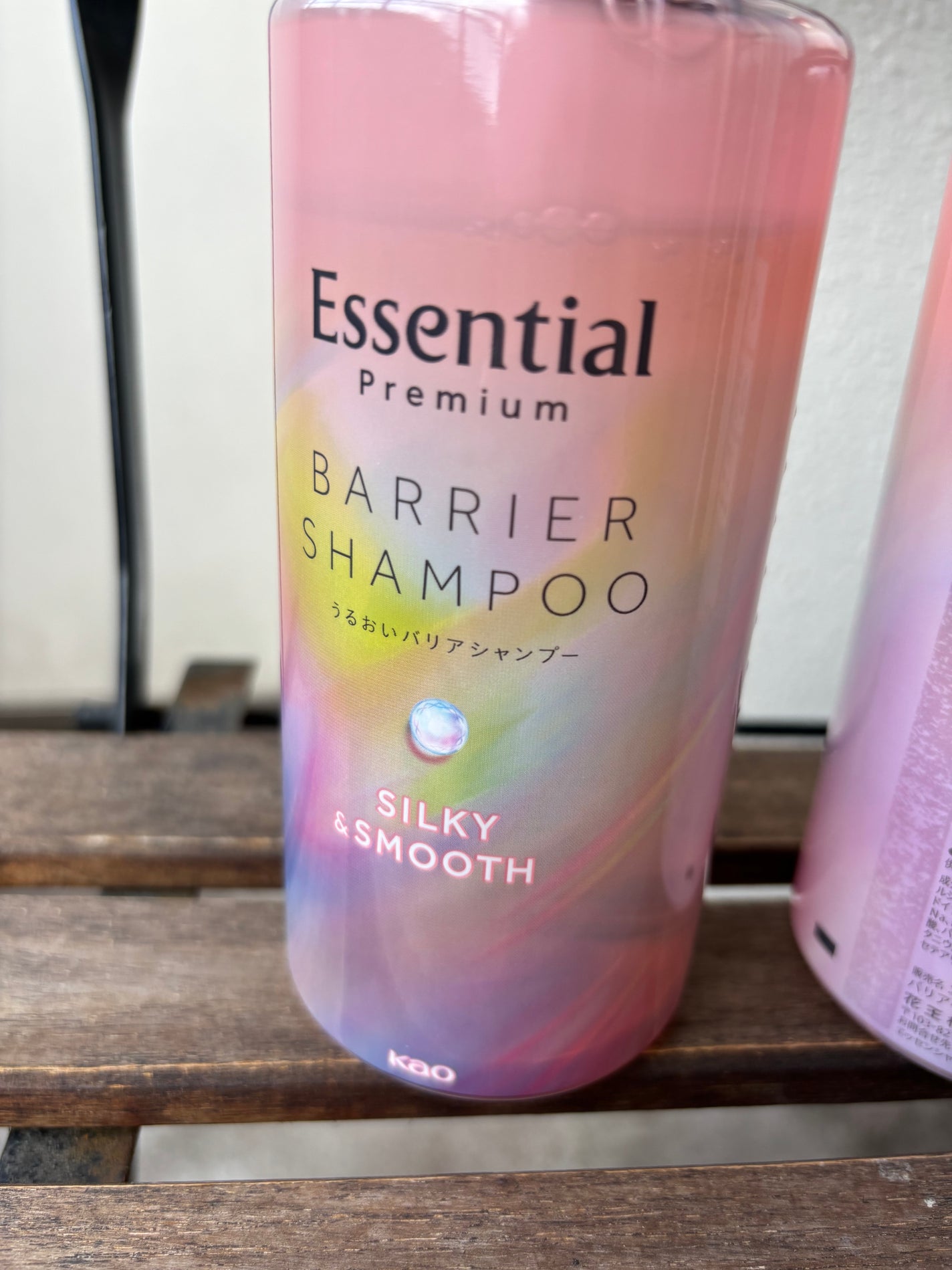 エッセンシャルプレミアム バリアシャンプー・コンディショナー シルキー&スムース/エッセンシャル/市販シャンプーを使ったクチコミ(3枚目)