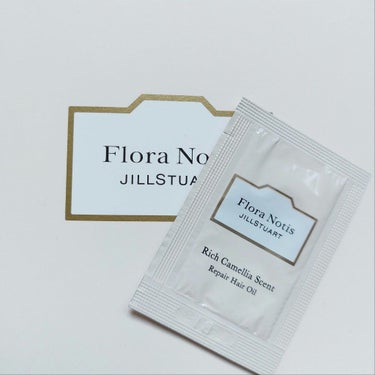 リッチカメリア　リペアへアオイル/Flora Notis JILL STUART/ヘアオイルを使ったクチコミ（1枚目）