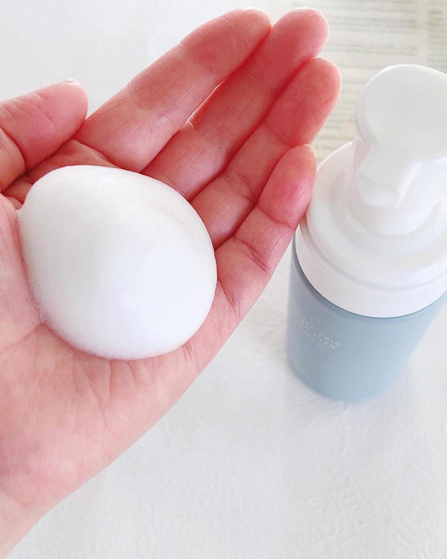 センシティブ スキン ウォッシングフォーム/OSAJI/泡洗顔を使ったクチコミ（3枚目）