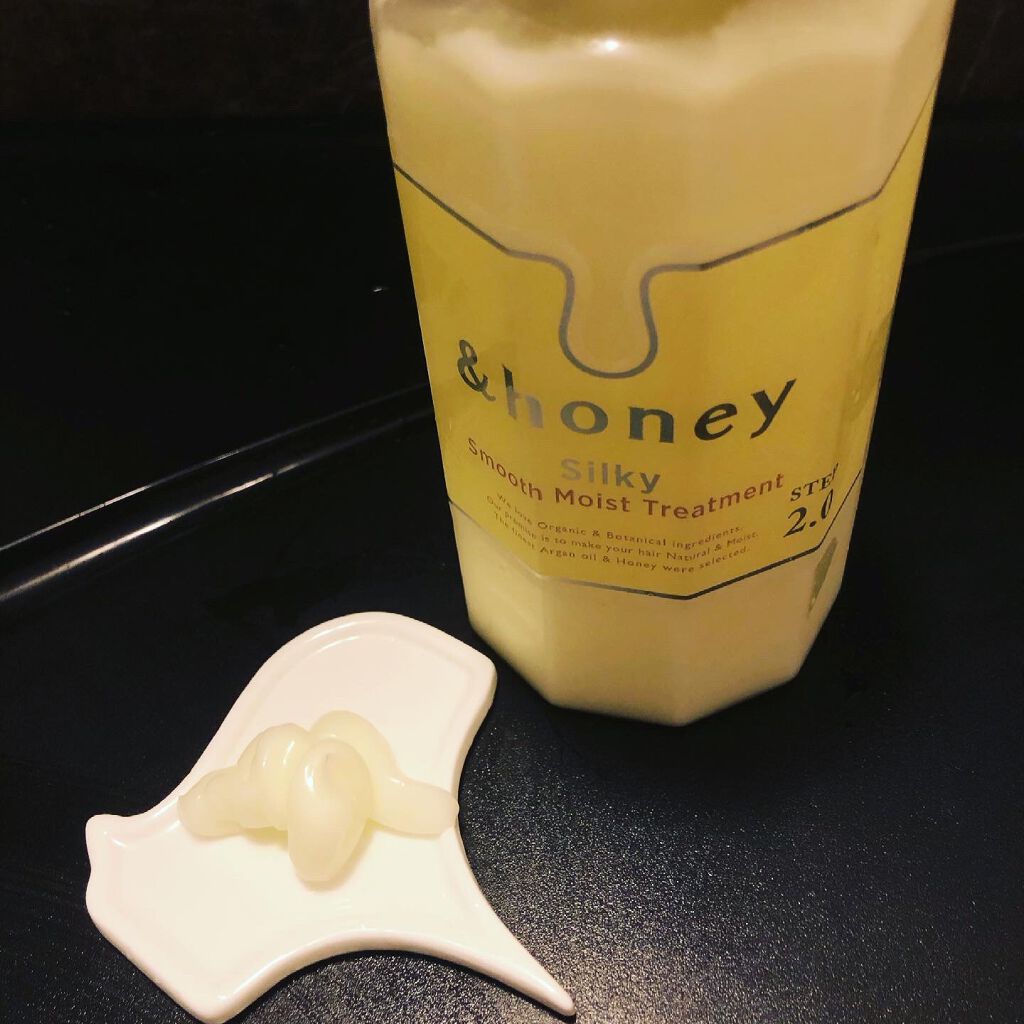 シルキー　スムースモイスチャー　シャンプー　1.0/ヘアトリートメント　2.0/&honey/市販シャンプーを使ったクチコミ（3枚目）