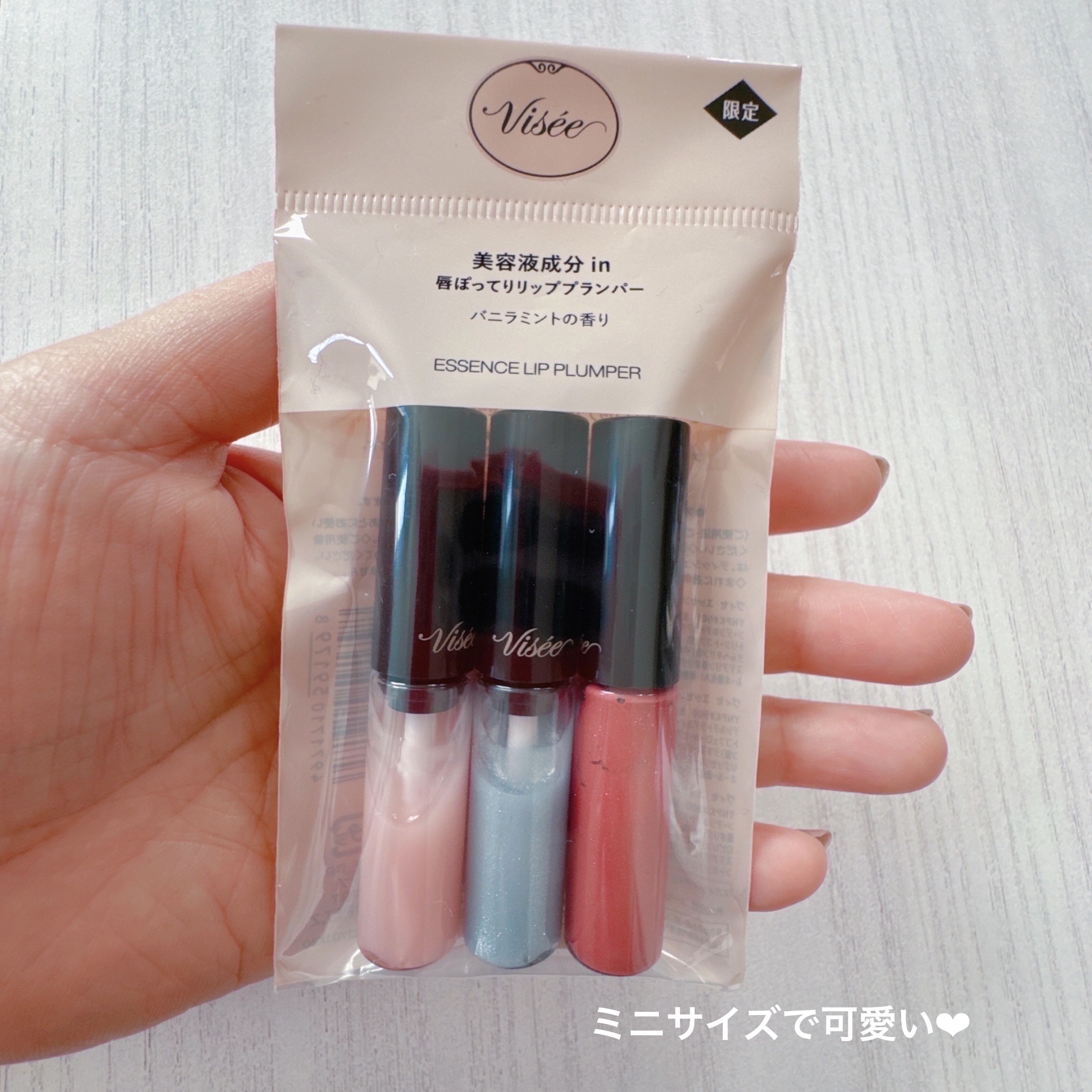 エッセンス リッププランパー ミニセット/Visée/メイクアップキットを使ったクチコミ（2枚目）