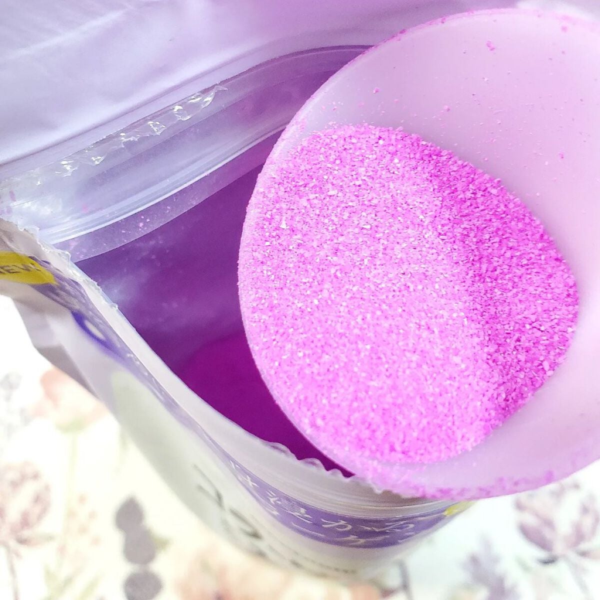 コラーゲンバスパウダー/amproom/保湿系入浴剤を使ったクチコミ(4枚目)